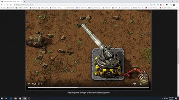 FFF #341 (Audio, Artillery, Attenuation ) - Factorio Friday Facts Discussion