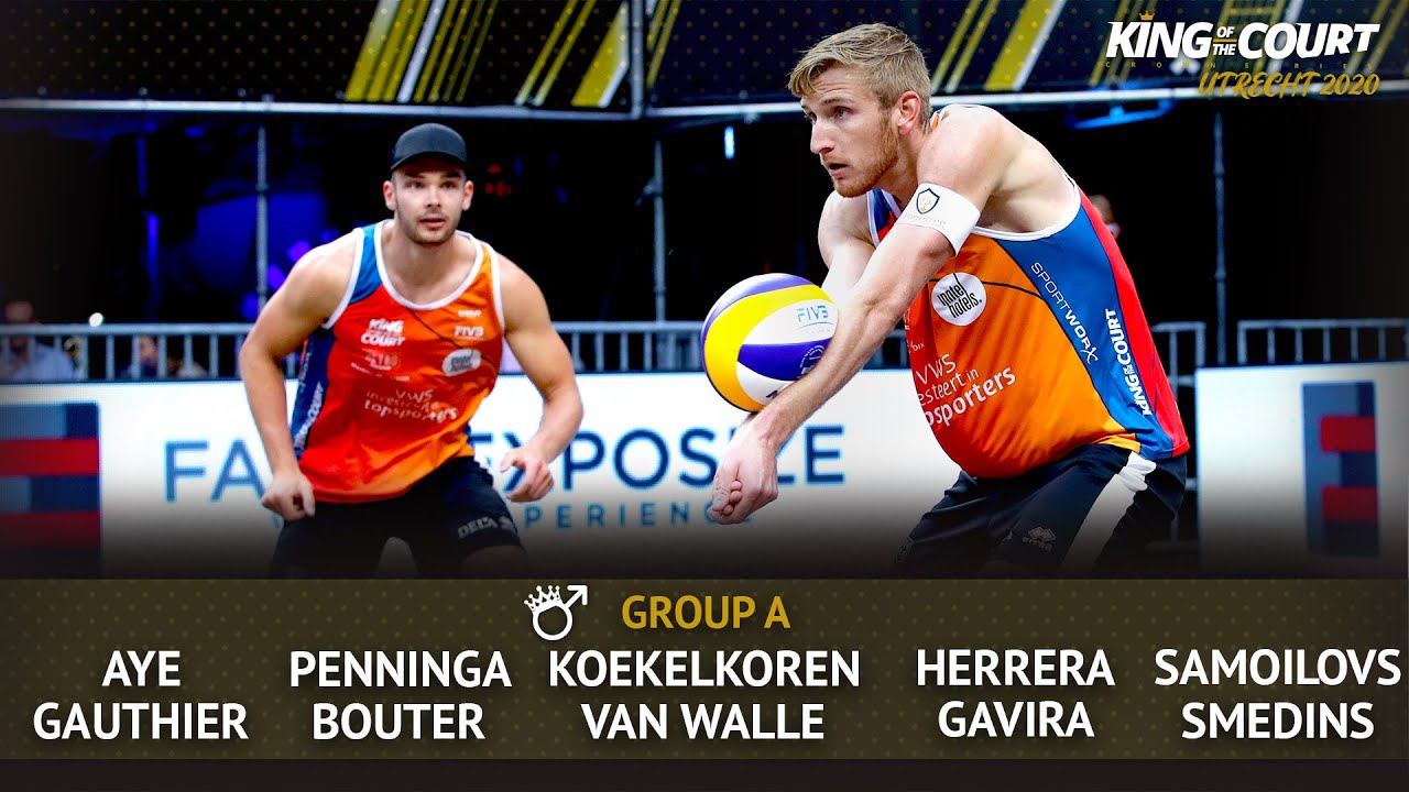 Men’s Group A - Session 1 | Beach Volleyball | King of the Court Utrecht 2020