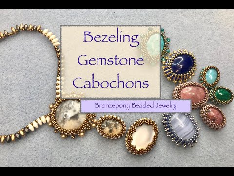 Video: How To Bead A Cabochon
