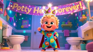 Potty Training Song for Kids | Potty Time Victory | Viral Nursery Rhyme for Toddlers