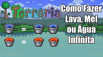 Como fazer Obsidian infinita no Terraria?