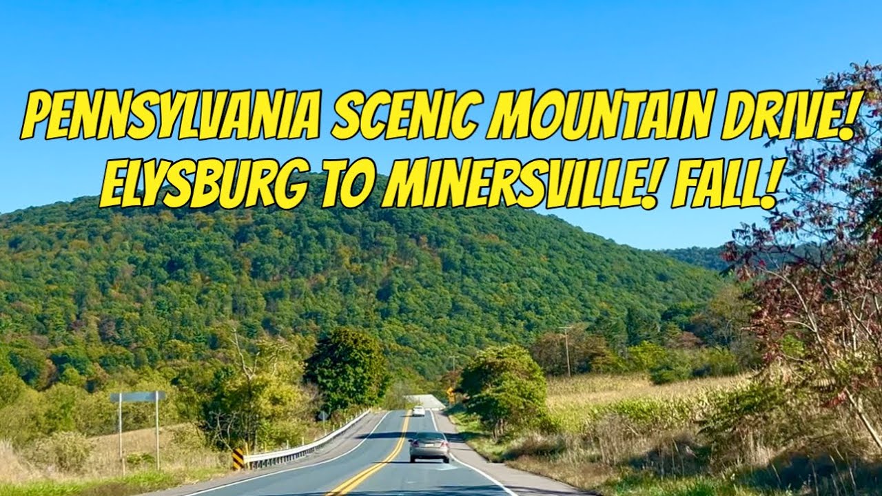 Rural Pennsylvania Drive! Elysburg to Minersville! Early Fall! 
