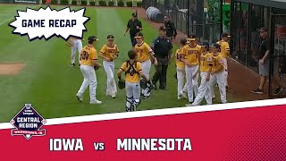 Game Highlights: Iowa defeats Minnesota | Little League Baseball Midwest Region Tournament