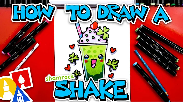 How To Draw A Funny Shamrock Shake