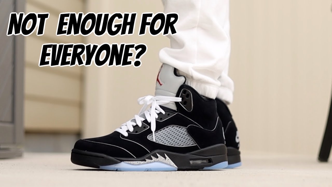 靴 Air Jordan 5 \"Black llic Reimagined\" 2025 “Black Metallic Reimagined” Jordan 5 in-hand look