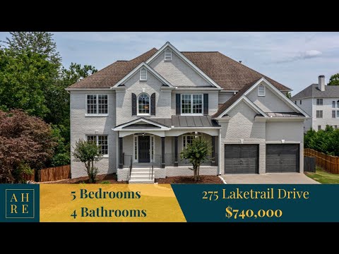 275 Laketrail Drive, Alpharetta, GA home video tour