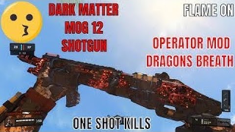 Call of Duty Black Ops 4: Mog 12 operator mod Sh!t onLobby