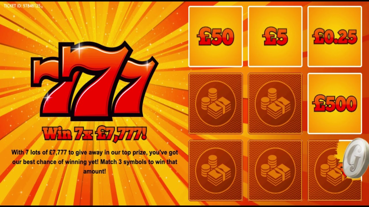 Lucky Number Dip Daily Scratch Card Winner 30-12-2020