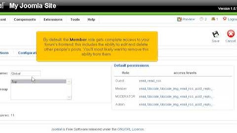 Joomla Extensions - 11 - Forum