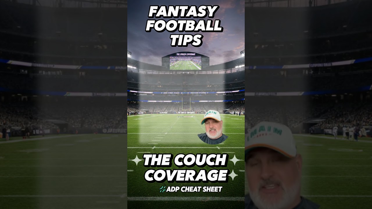 Fantasy Football Tips - ADP Cheat sheet #fantasyadvice #fantasyfootball #ADP #nfl #FantasyDraft