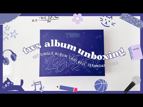 ALBUM UNBOXING] TWS 투어스 - 1st Single Album 'Last Bell