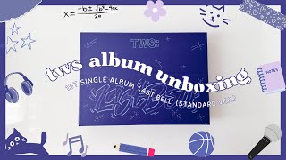 ALBUM UNBOXING] TWS 투어스 - 1st Single Album 'Last Bell