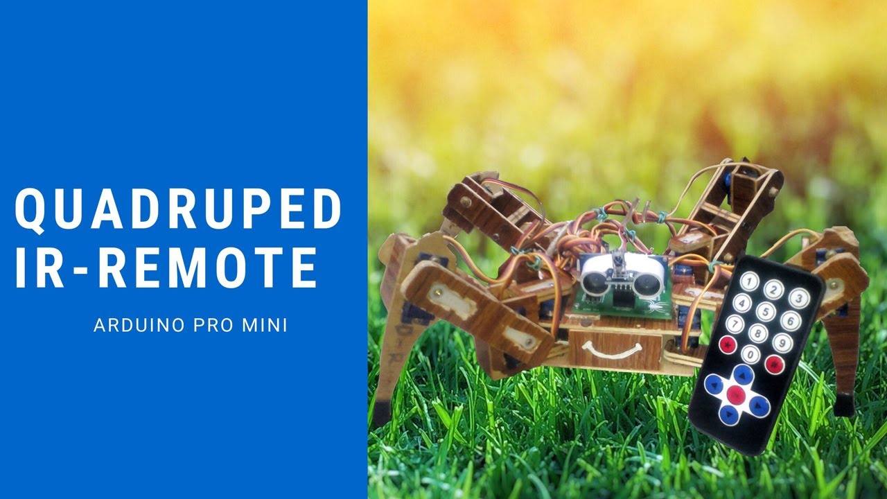 How To Make a Spider Robot Arduino with IR Remote
