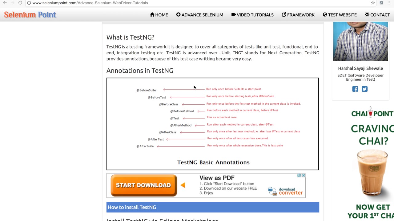 TestNG with Selenium WebDriver - Tutorial 16 - YouTube