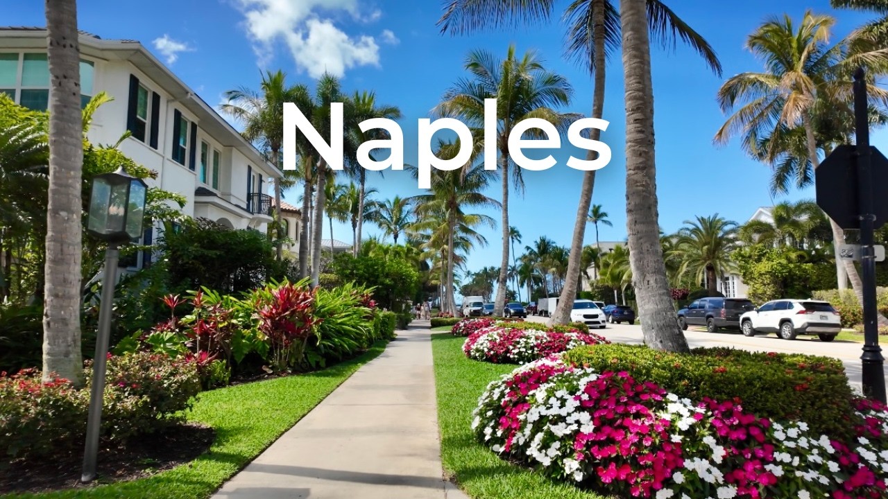 Naples Florida on a Perfect Day | 5th Avenue & Beach Walk