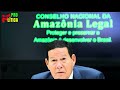 Senador general e desmatamento