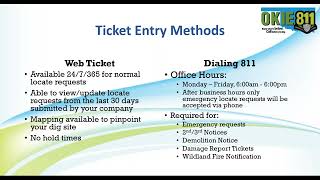 Webinar | Who is OKIE811