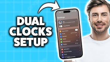 How To Enable Dual Clocks On iPhone Lockscreen & Homescreen 2025 (Step-By-Step Tutorial)