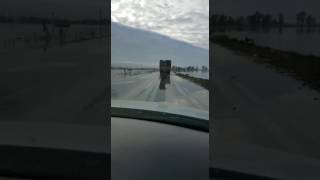 Inundaciones Ruta 188 cerca de Larroude 2017