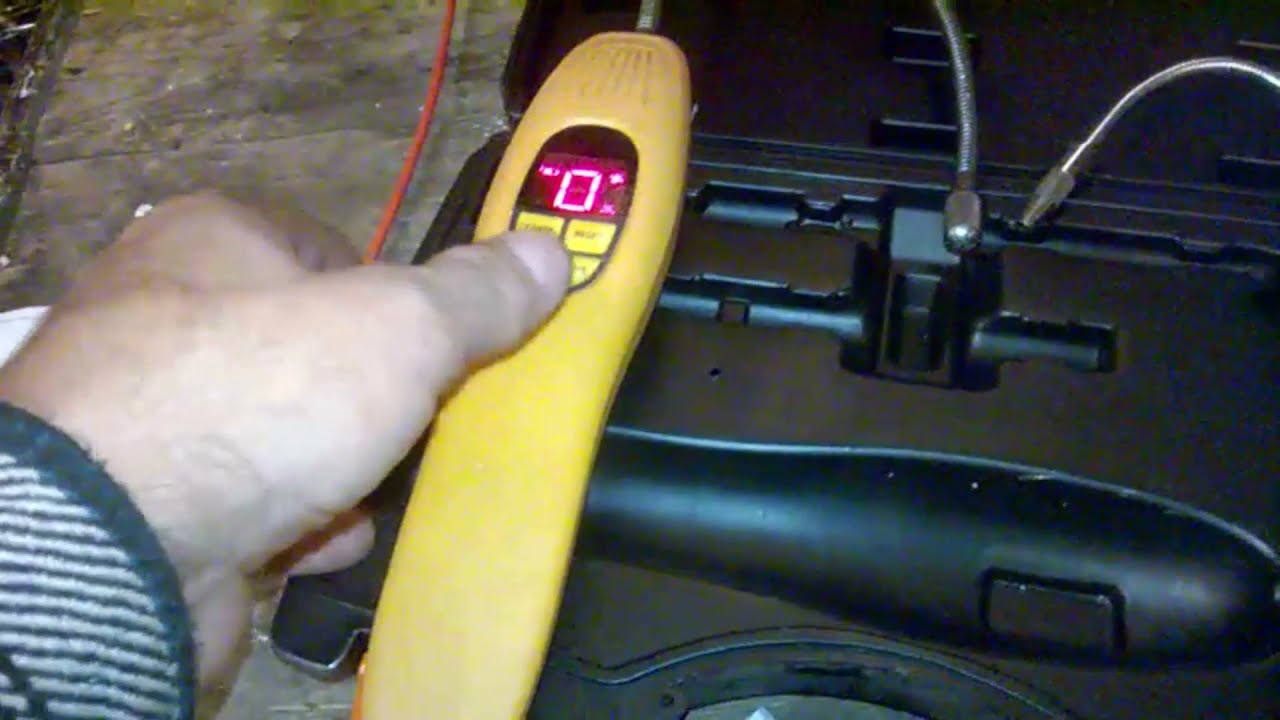 Поиск утечки фреона (хладона) в холодильнике - течеискатель LD-100 ...