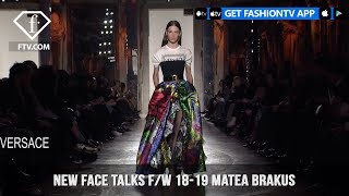 Matea Brakus New Face Talks Fall/Winter 201819 | FashionTV | FTV