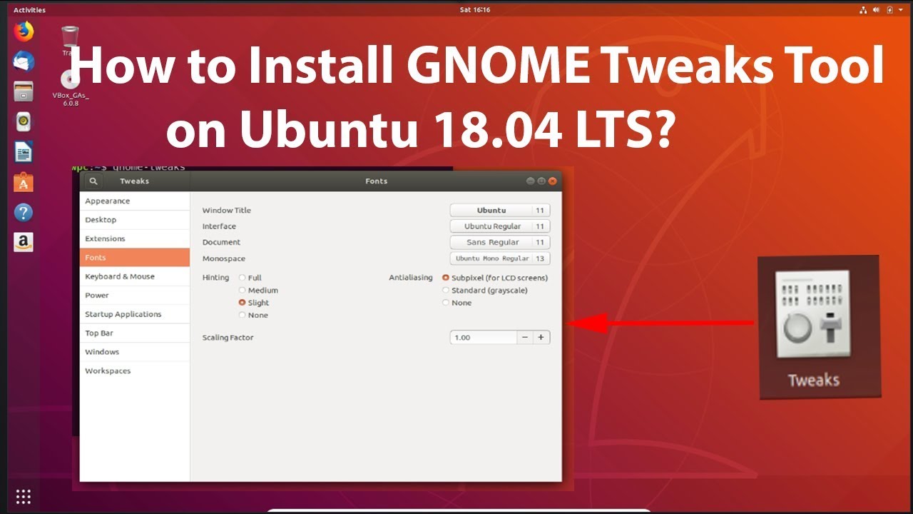 Установка gnome tweak tool. Ubuntu Gnome tweak Tool. Gnome tweak Tool Ubuntu 20.04. How to install Gnome on Ubuntu. Gnome-tweaks Linux.