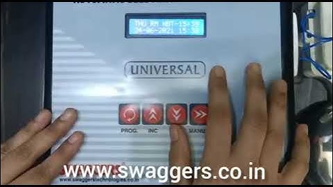 How to set/install Swaggers Automatic School Bell Timer System..??