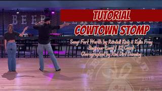 TUTORIAL - Cowtown Stomp Line Dance