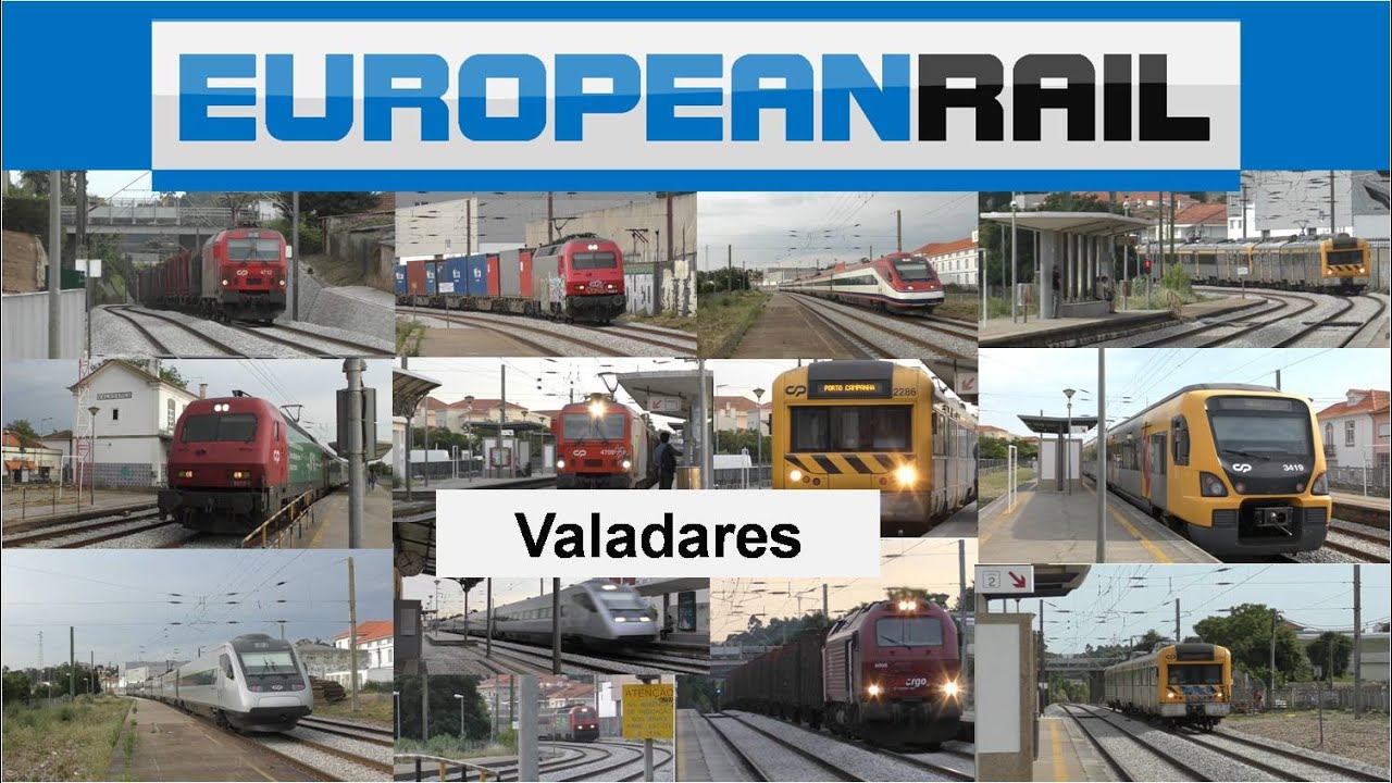 Comboios de Portugal, Medway & Takargo Trains - Estação de Valadares - Linha do Norte
