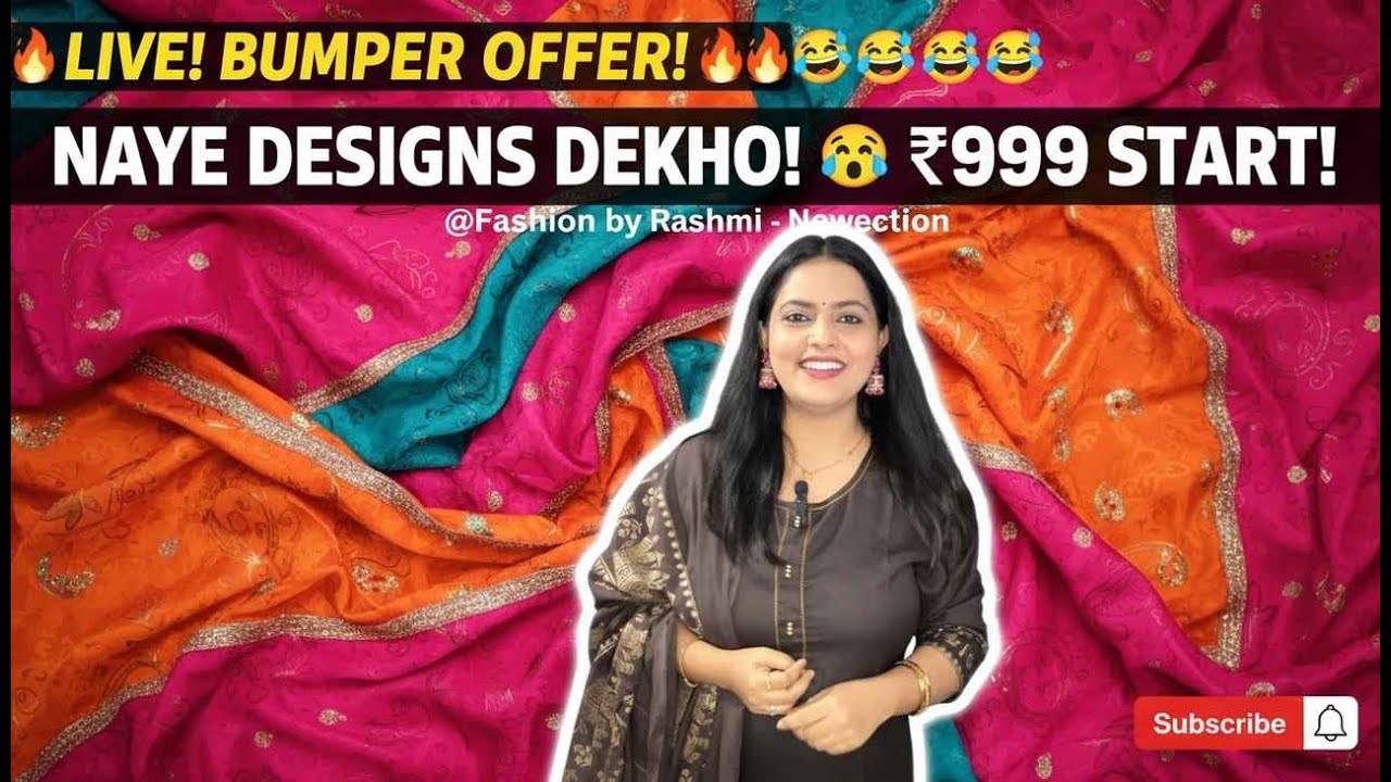 ✨ Fashion by Rashmi – Live New Collection Today! ✨