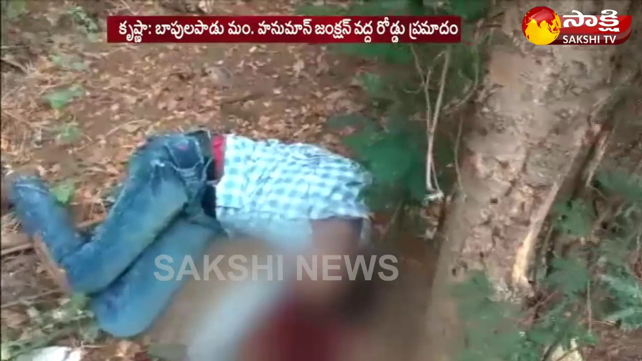 Speedy Bike Collide Sign Board in Krishna District: 2 Dies