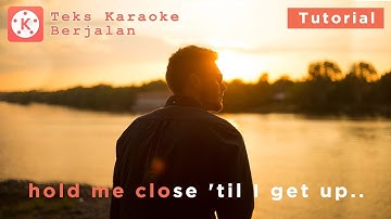 Cara Membuat Teks Karaoke Bergerak di Kinemaster Android & iOS