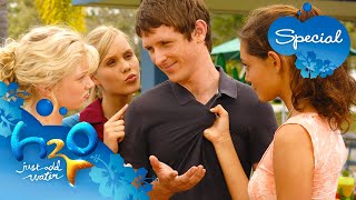 The Mermaids fall in love with Nate?! | H2O - Just Add Water | Season 2 Episode 15