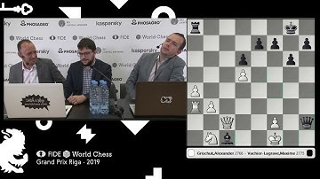 Riga Grand Prix 2019  Round 3, game 2  Interview with Maxime Vachier Lagrave