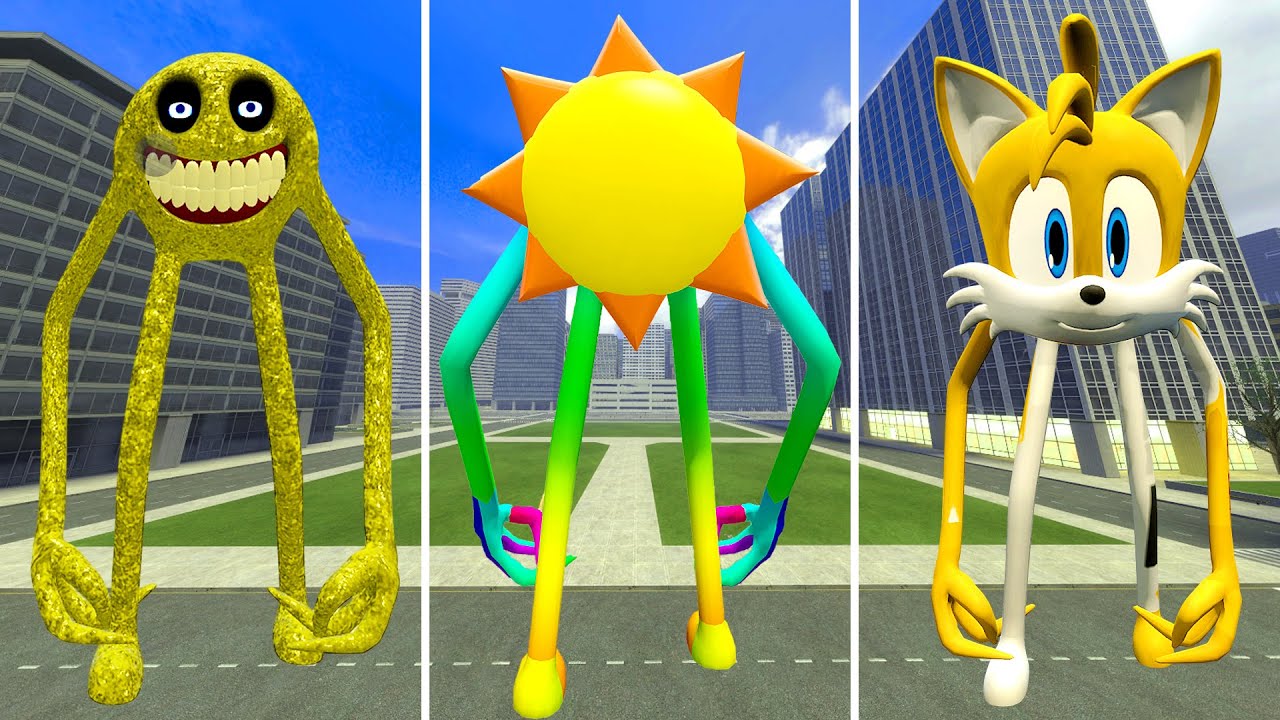 [NEW] I Found Roblox Tails Sonic Innyume Smiley's vs Mr.sun Innyume Smiley's Stylized Nextbot !