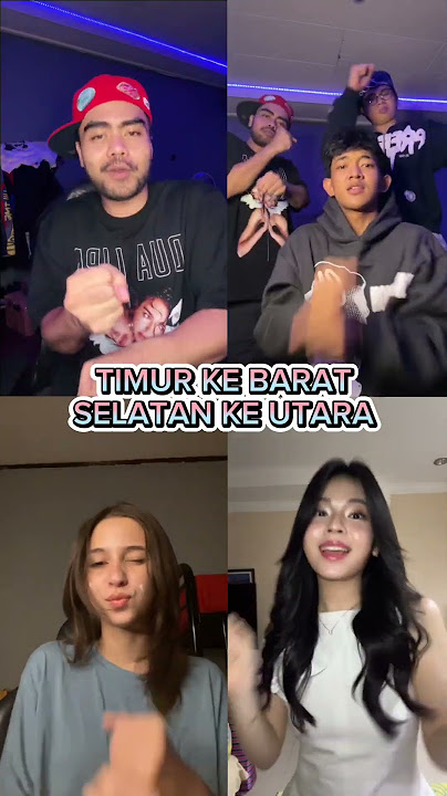 Timur Ke Barat Selatan Ke Utara | Dance Viral Tiktok Terbaru 2025 #dancetiktok #trendtiktok