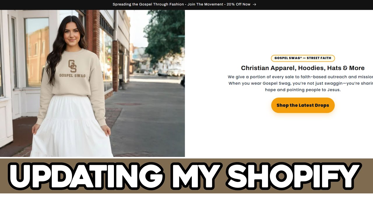 Updating the Hero Image In A Shopify Store | Step by Step