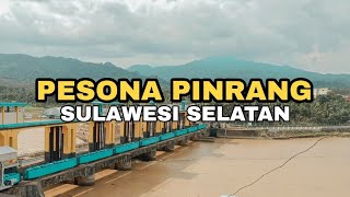 Kota Pinrang /Kabupaten Pinrang 2022 (Drone View) perbandingan infrastruktur dan skyline