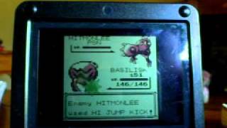 Pokemmon Red. E4 Bruno.avi