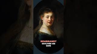 Rembrandts Life Was Darker Than His Paintings #arthistory #shorts