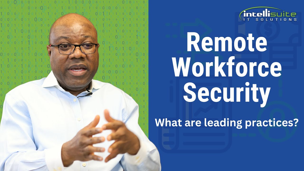 What do you recommend for secure remote work? - YouTube