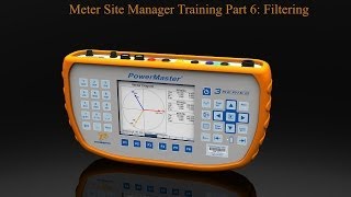 Meter Site Manager Training Video Part 6: Filtering