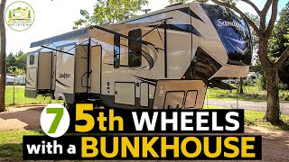 7 Best 5th Wheels  with a Bunkhouse