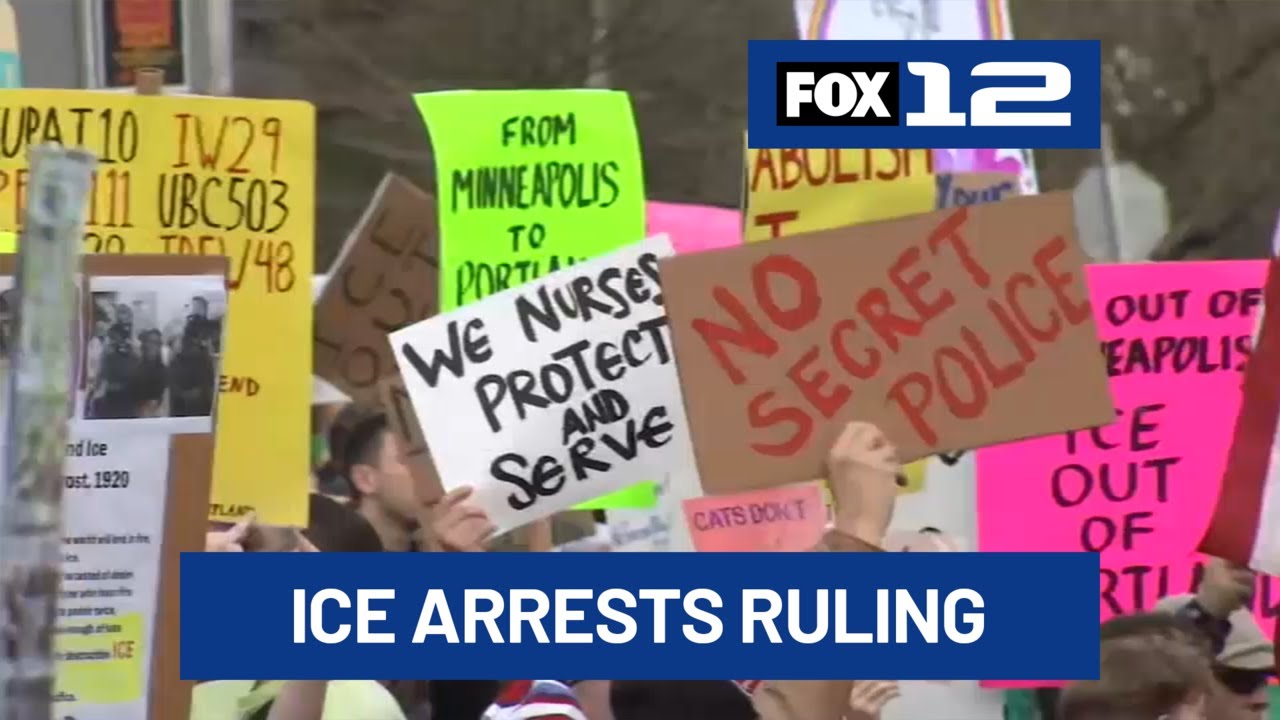 Federal judge orders temporary stop to warrantless ICE arrests in Oregon