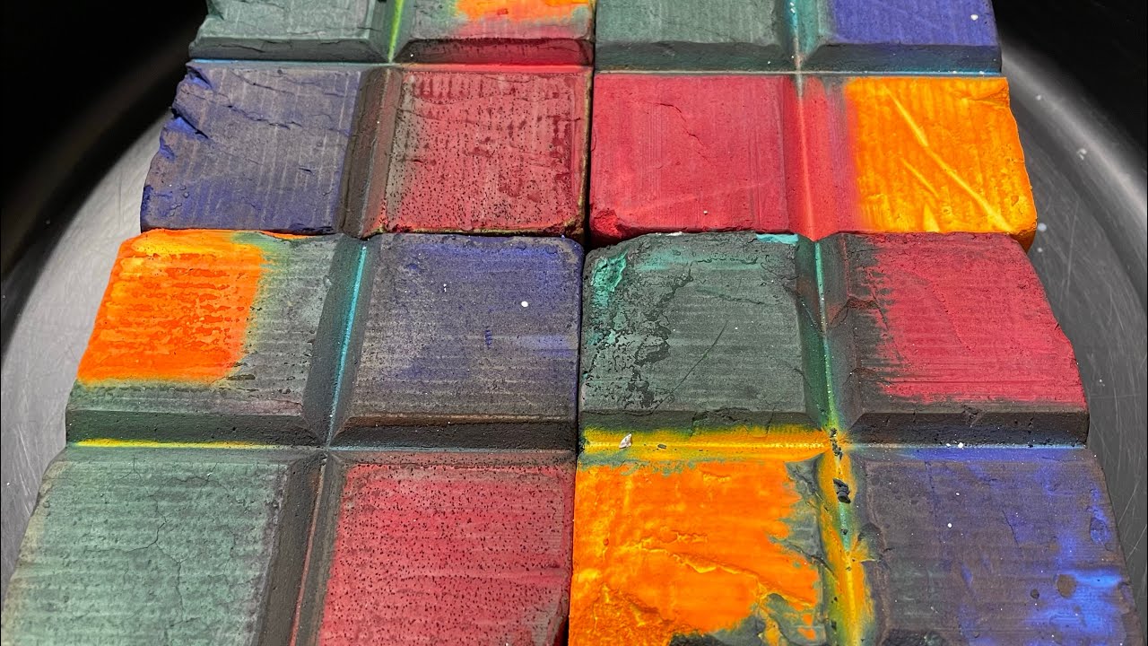 Dyed By Sections | Chalklate Gym Chalk - YouTube