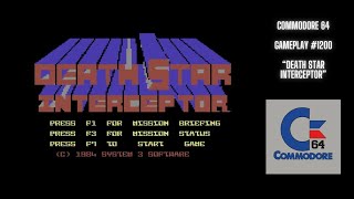 Death Star Interceptor (Commodore 64 / Gameplay #1200)