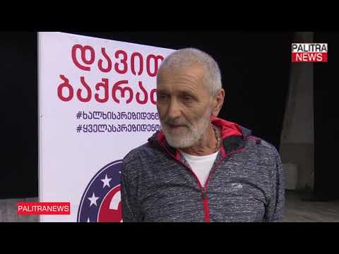 ევროპული საქართველოს პრეზიდენტობის კანდიდატი მხარდამჭერებს  ქობულეთში შეხვდა