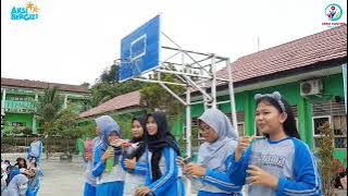 Dance Tablet tambah darah, di SMAN 3 Bontang