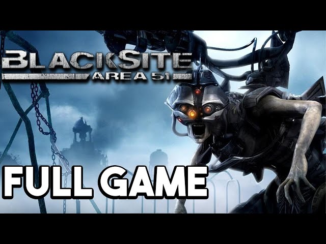 BlackSite: Area 51 (2007) - PC Gameplay 4k 2160p / Win 10 