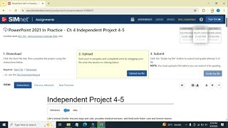 PowerPoint 2021 In Practice - Ch 4 Independent Project 4-5 | Step by Step SIMnet Solution
